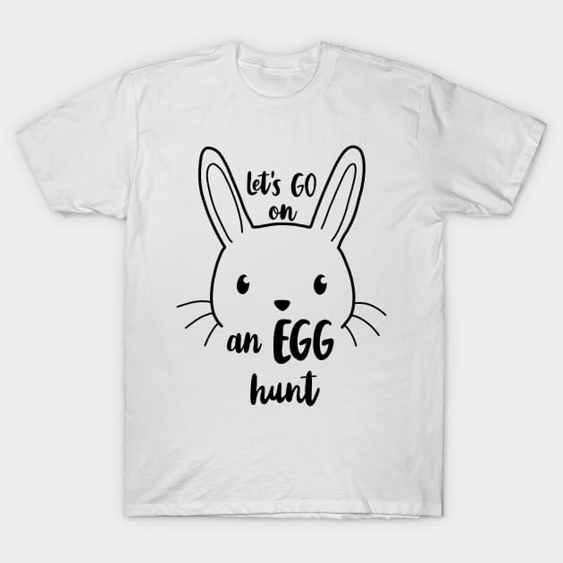 Easter Bunny - Egg Hunt T-Shirt by valentinahramov